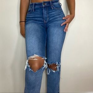 HOLLISTER slim straight ankle jeans